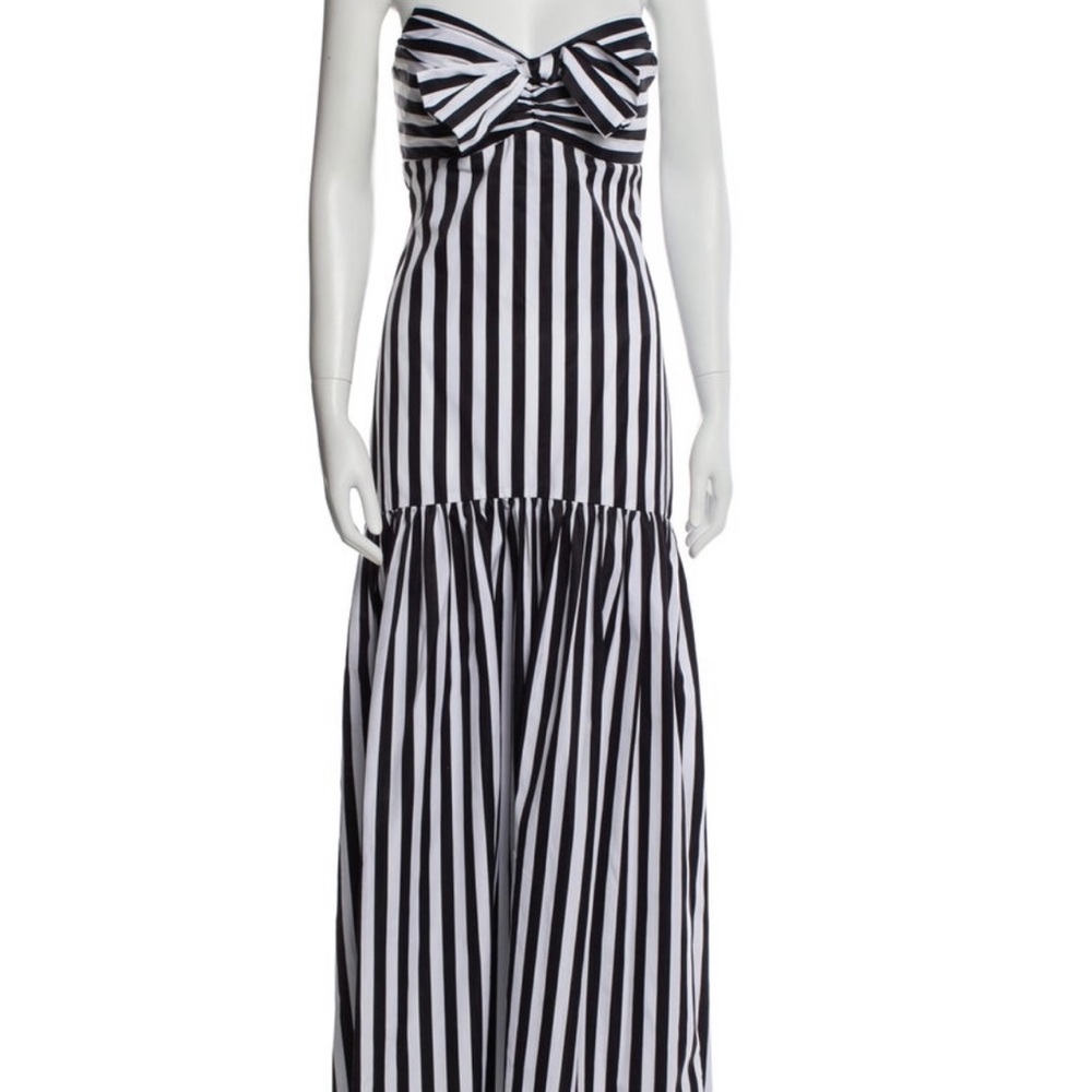 Caroline Constas striped gown
